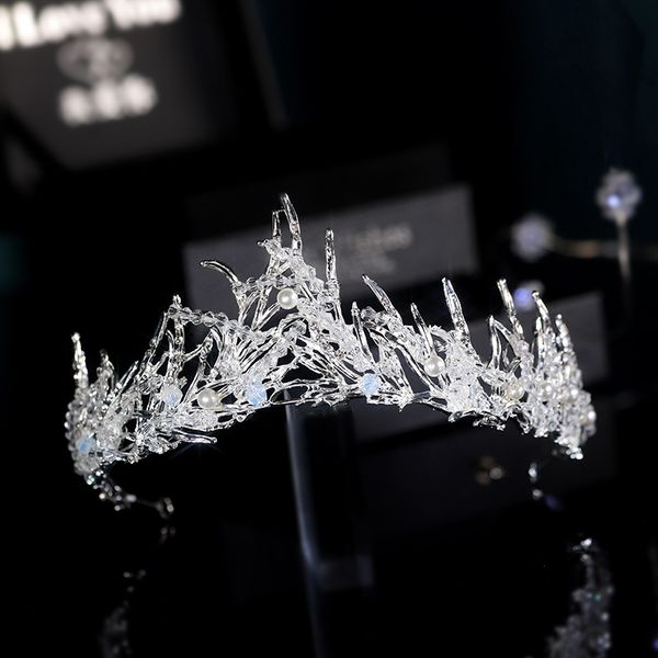 2023 headpieces luxury rhinestone beaded bridal crown bride tiara for wedding party, Silver
2023 headpieces luxury rhinestone beaded bridal crown bride tiara for wedding party, Silver