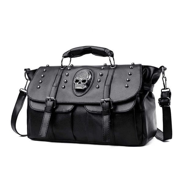 evening bags annmouler punk style women handbags pu leather skull tote bag black large capacity shoulder bag 2022 luxury crossbody bags j230
evening bags annmouler punk style women handbags pu leather skull tote bag black large capacity shoulder bag 2022 luxury crossbody bags j230