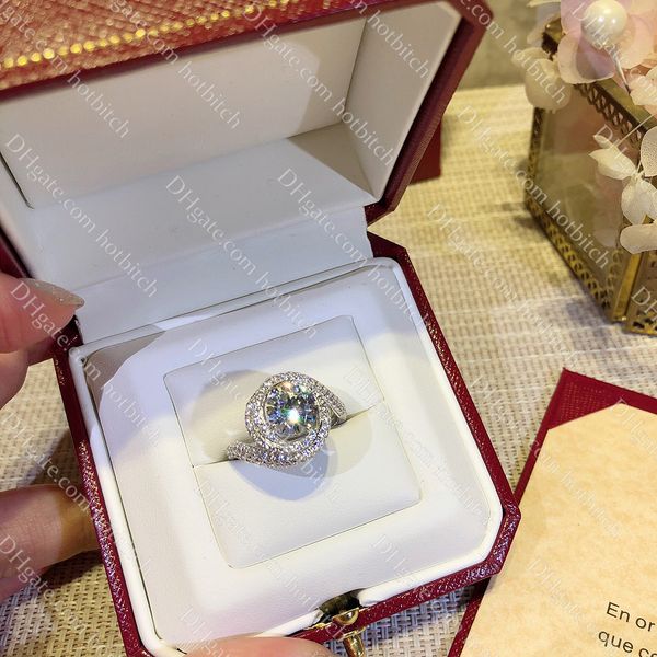 engagement rings for women designer diamond rings luxury band ring women jewelry gift style nice with box, Silver
engagement rings for women designer diamond rings luxury band ring women jewelry gift style nice with box, Silver