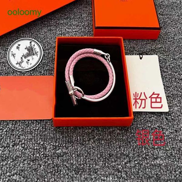 hemres designer bracelet fashion new style personalized versatile woven copper buckle bracelet 2023 autumn winter double layer leather, Black
hemres designer bracelet fashion new style personalized versatile woven copper buckle bracelet 2023 autumn winter double layer leather, Black