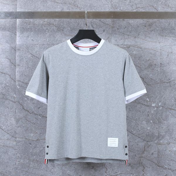 mens t shirt brand designer high street new t europe and america simple short sleeve 2023 summer mens pure cotton plus size heavy casual, White;black 
mens t shirt brand designer high street new t europe and america simple short sleeve 2023 summer mens pure cotton plus size heavy casual, White;black