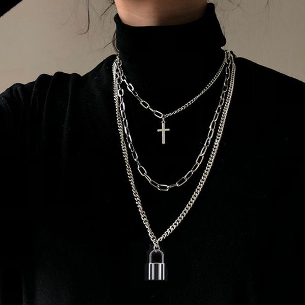 strands strings fashion multilayer hip hop long chain necklace for women men jewelry gifts key cross pendant accessories 230424, Black
strands strings fashion multilayer hip hop long chain necklace for women men jewelry gifts key cross pendant accessories 230424, Black