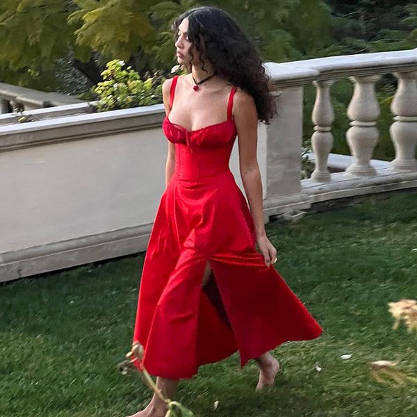 casual dresses french straps a swing dres summer slim low bust elegant for beach daily ootd y2k clothes bodycon 230424, Black;gray
casual dresses french straps a swing dres summer slim low bust elegant for beach daily ootd y2k clothes bodycon 230424, Black;gray