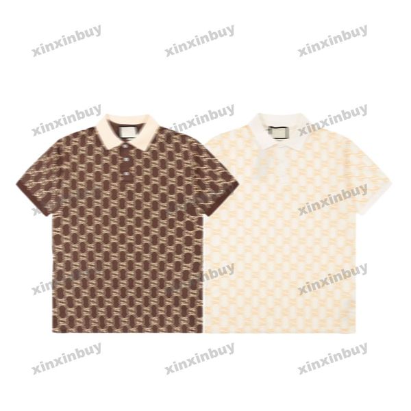 xinxinbuy men designer tee t shirt 23ss paris jacquard letter fabric short sleeve cotton women black brown blue khaki xs-2xl
xinxinbuy men designer tee t shirt 23ss paris jacquard letter fabric short sleeve cotton women black brown blue khaki xs-2xl