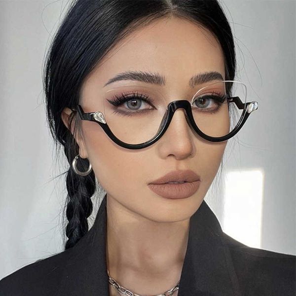 fashion half-frame sunglasses vintage retro cat eye glasses frame women classic half crystal computer clear lens spectacle female elegant ey, White;black
fashion half-frame sunglasses vintage retro cat eye glasses frame women classic half crystal computer clear lens spectacle female elegant ey, White;black