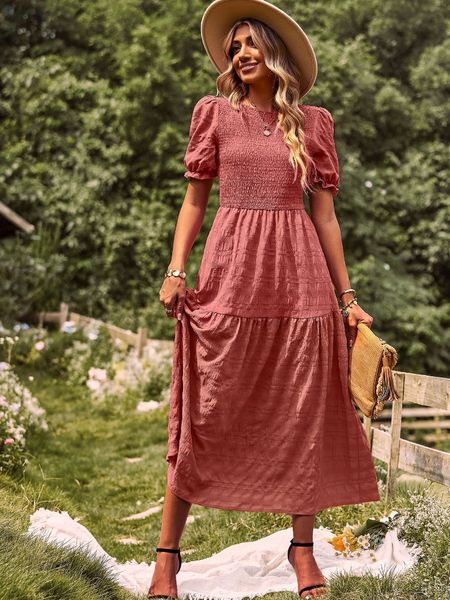 casual dresses 2023 spring elegant women summer o neck short lantern sleeve loose beach party holiday long chiffon 230424, Black;gray
casual dresses 2023 spring elegant women summer o neck short lantern sleeve loose beach party holiday long chiffon 230424, Black;gray