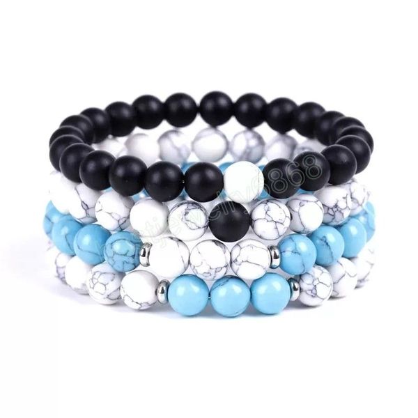 8mm natural stone handmade strands beaded lover charm bracelets for women men elastic jewelry, Golden;silver
8mm natural stone handmade strands beaded lover charm bracelets for women men elastic jewelry, Golden;silver