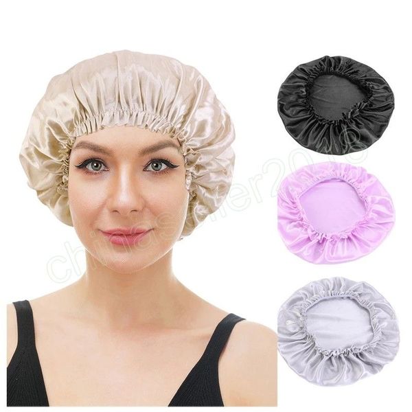 shower cap women silk satin nightcap sleeping cap hair care bonnet hat women head cover elastic band bathroom accessories, Blue;gray
shower cap women silk satin nightcap sleeping cap hair care bonnet hat women head cover elastic band bathroom accessories, Blue;gray
