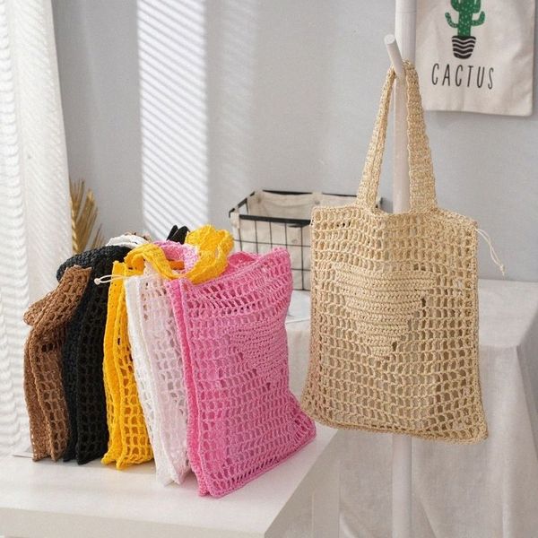 luxury womens designer bag brands hollow letters raffia straw tote paper woven women shoulder bags summer fashion knitting beach totes bag h
luxury womens designer bag brands hollow letters raffia straw tote paper woven women shoulder bags summer fashion knitting beach totes bag h