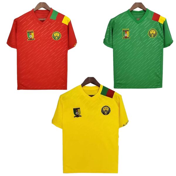 2023 cameroon nations team aboubakar mens soccer jerseys choupo-moting bahoken bassogog ganago ekambi home away 3rd red football shirts, Black;yellow
2023 cameroon nations team aboubakar mens soccer jerseys choupo-moting bahoken bassogog ganago ekambi home away 3rd red football shirts, Black;yellow