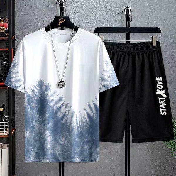 men's tracksuits suit gradient summer short sleeve tshirt set fashion 2 piece streetwear 3d printed sports beach shorts sportswear 2304, Gray
men's tracksuits suit gradient summer short sleeve tshirt set fashion 2 piece streetwear 3d printed sports beach shorts sportswear 2304, Gray