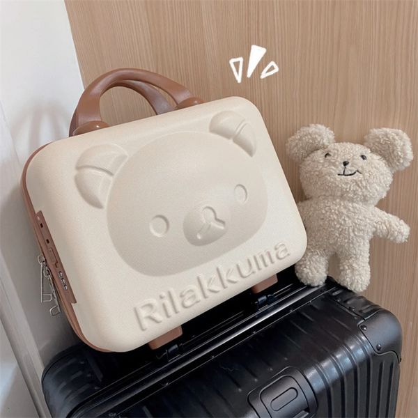 duffel bags hand luggage 14inch cartoon cute children's bear password portable storage box women's small cosmetic case 230424
duffel bags hand luggage 14inch cartoon cute children's bear password portable storage box women's small cosmetic case 230424