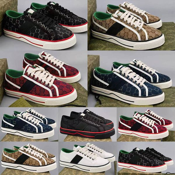 tennis 1977 casual shoes luxurys designers mens shoe italy green and red web stripe rubber sole stretch cotton low men sneakers 40-46
tennis 1977 casual shoes luxurys designers mens shoe italy green and red web stripe rubber sole stretch cotton low men sneakers 40-46