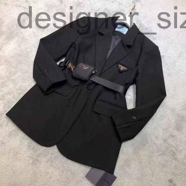 women's suits & blazers designer new women's suit coat original triangle logo customized foreigner belt small bag w2tm, White;black
women's suits & blazers designer new women's suit coat original triangle logo customized foreigner belt small bag w2tm, White;black