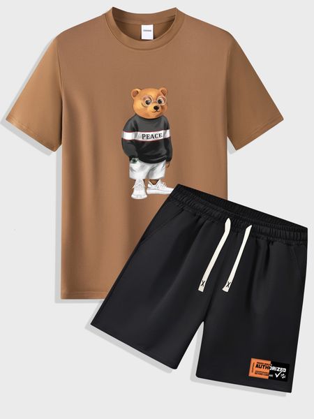 men's tracksuits short sleeved shorts set for men's korean version trendy travel vacation loose size lightweight sportswear twopie, Gray
men's tracksuits short sleeved shorts set for men's korean version trendy travel vacation loose size lightweight sportswear twopie, Gray