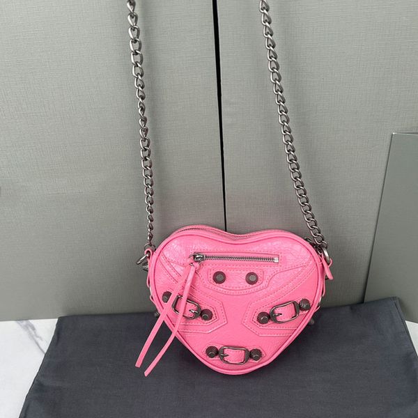 heart shaped crossbody bag fashion metal hardware silver chain shoulder bags zipper closure handbags purse metallic cell phone pocket cross
heart shaped crossbody bag fashion metal hardware silver chain shoulder bags zipper closure handbags purse metallic cell phone pocket cross