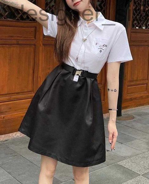 casual dresses designer 23 new dress with printed contrasting color design and belt triangle chain decoration, exquisite workmanship a2vs, Black;gray
casual dresses designer 23 new dress with printed contrasting color design and belt triangle chain decoration, exquisite workmanship a2vs, Black;gray