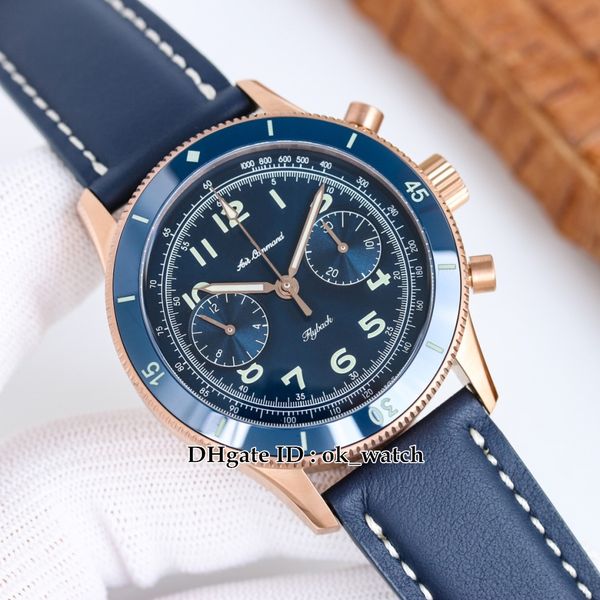 itf air command f388b automatic chronograph mens watch ac02-36b40-63b rose gold case ceramics bezel blue dial leather gents sport watches, Slivery;brown
itf air command f388b automatic chronograph mens watch ac02-36b40-63b rose gold case ceramics bezel blue dial leather gents sport watches, Slivery;brown