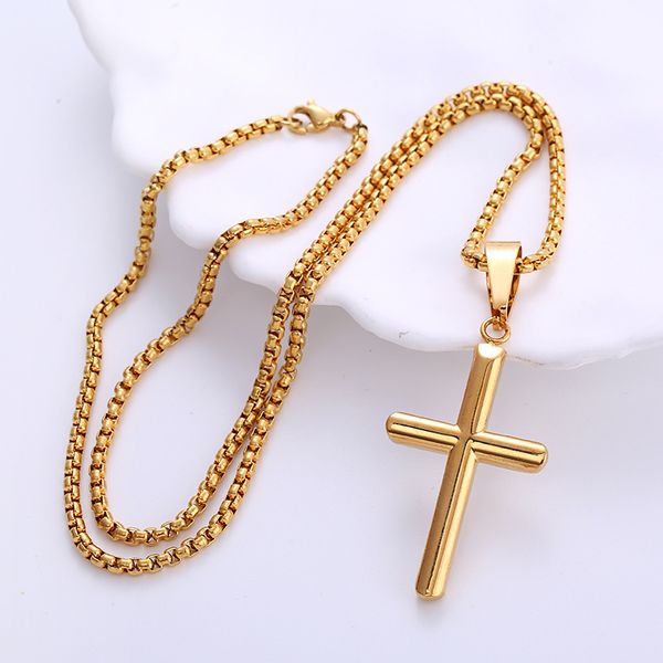 mens women necklace stainless steel smooth cross pendant minimalist design jewelry for great gifts .friendship rolo cahin 24'', Silver
mens women necklace stainless steel smooth cross pendant minimalist design jewelry for great gifts .friendship rolo cahin 24'', Silver
