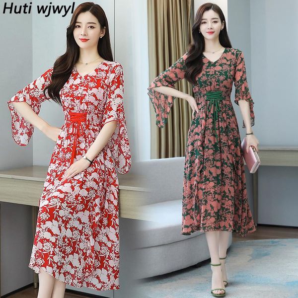 dresses 2023 summer new elegant women beach long dress casual party chic kawaii bodycon vestidos vintage floral chiffon boho midi dress, Black;gray
dresses 2023 summer new elegant women beach long dress casual party chic kawaii bodycon vestidos vintage floral chiffon boho midi dress, Black;gray
