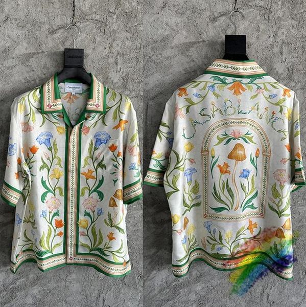 full printing flowers shirt men women 1 quality hawaii beach summer style silk shirts, White;black
full printing flowers shirt men women 1 quality hawaii beach summer style silk shirts, White;black
