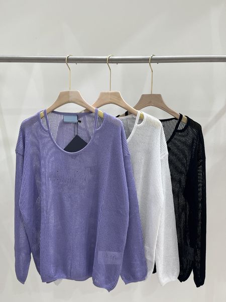 women's knits & tees 2023 new summer autumn milan runway sweaters o neck long sleeve women's sweater high end jacquard pullover de, White
women's knits & tees 2023 new summer autumn milan runway sweaters o neck long sleeve women's sweater high end jacquard pullover de, White