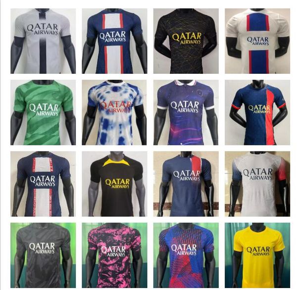player version mbappe hakimi player soccer jerseys sergio ramos 22 23 24 maillots de football 2023 2024 marquinhos verratti psgs hakimi r.sa, Black;yellow
player version mbappe hakimi player soccer jerseys sergio ramos 22 23 24 maillots de football 2023 2024 marquinhos verratti psgs hakimi r.sa, Black;yellow
