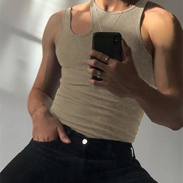 mens tank sleeveless solid color hollow out streetwear vests personality breathable clothing incerun s5xl 230425, White;black
mens tank sleeveless solid color hollow out streetwear vests personality breathable clothing incerun s5xl 230425, White;black