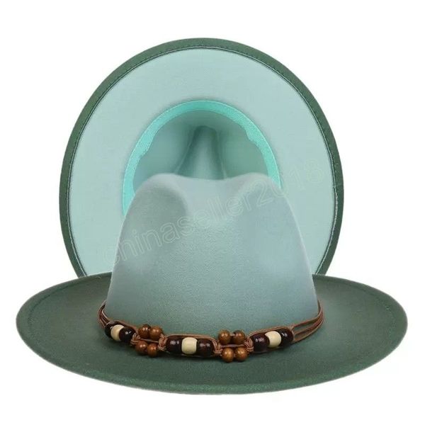 gradient fedoras women men fedora hats woman felt hat man fashion panama caps female jazz hat male two colors wide brim cap autumn winter, Blue;gray
gradient fedoras women men fedora hats woman felt hat man fashion panama caps female jazz hat male two colors wide brim cap autumn winter, Blue;gray