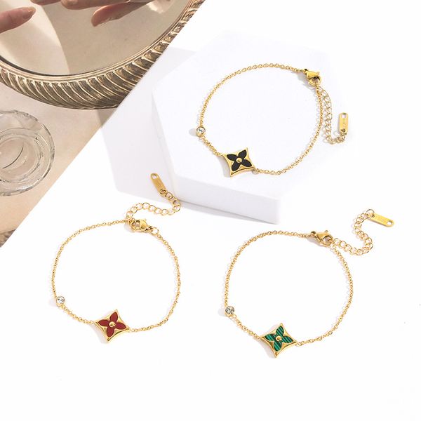 18k stainless steel cross flower diamond rose gold natural shell necklace petal four leaf grass bracelet, Golden;silver
18k stainless steel cross flower diamond rose gold natural shell necklace petal four leaf grass bracelet, Golden;silver
