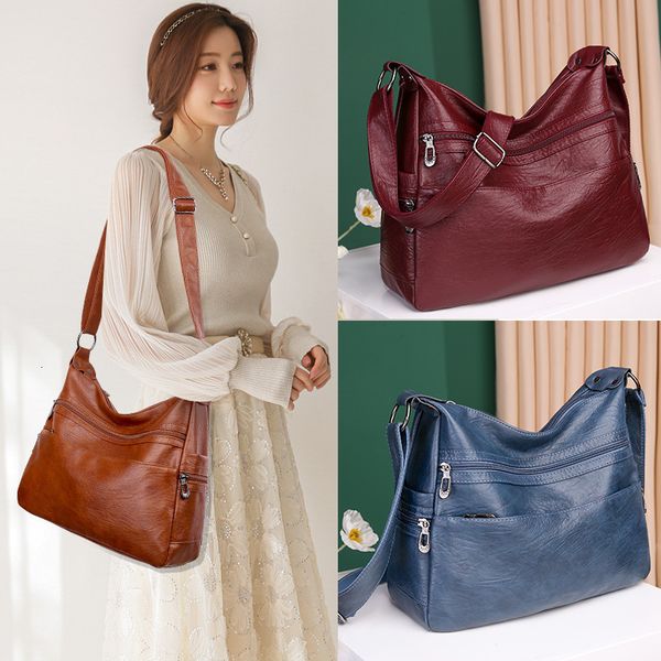 evening bags luxury pu leather messenger vintage women hand large soft casual hobo handbag female simple crossbody shoulder 230424
evening bags luxury pu leather messenger vintage women hand large soft casual hobo handbag female simple crossbody shoulder 230424
