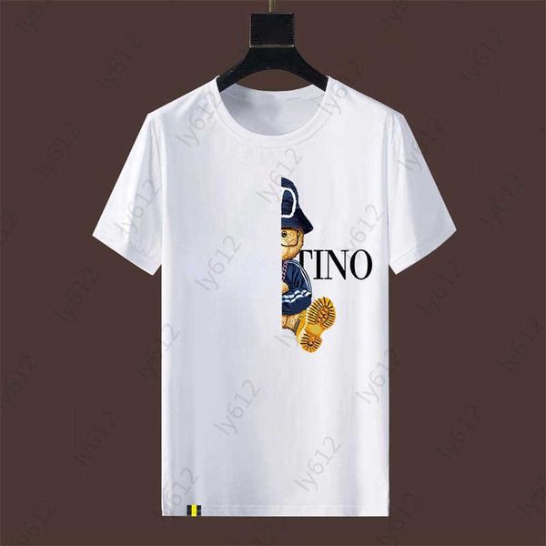 fashion summer white mens designer leisure luxury classic cartoon bear brand letter printing round neck breathable short sleeve male clothe, White;black
fashion summer white mens designer leisure luxury classic cartoon bear brand letter printing round neck breathable short sleeve male clothe, White;black