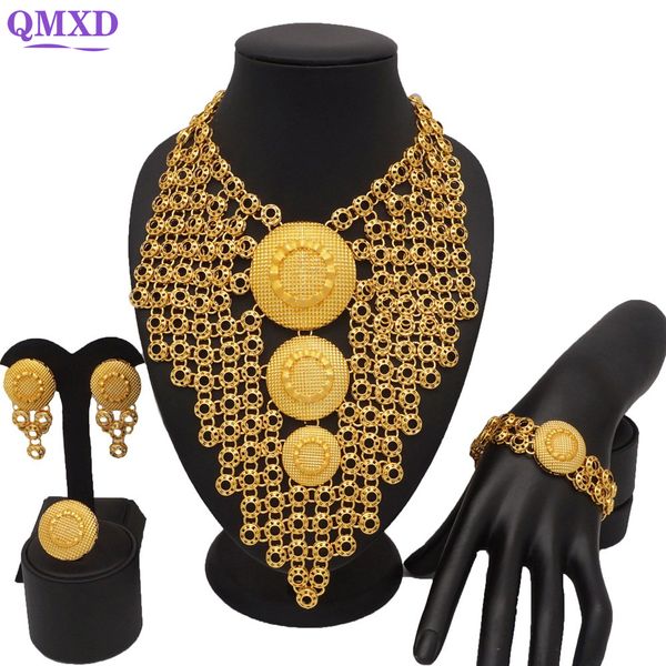 wedding jewelry sets fashion gold color jewelry sets african bridal big jewelry sets women necklace bracelet earings ring wedding gifts 2304, Slivery;golden
wedding jewelry sets fashion gold color jewelry sets african bridal big jewelry sets women necklace bracelet earings ring wedding gifts 2304, Slivery;golden