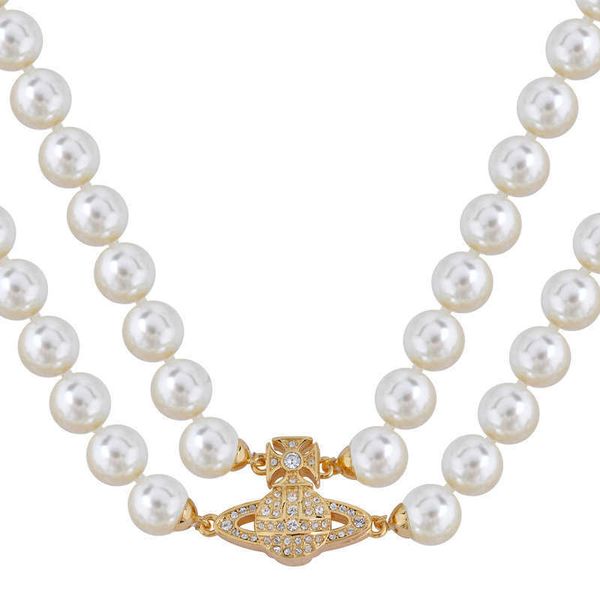 vivienne queen mother of the west vivian saturn graziella double-layer pearl necklace ins same style as japanese and korean stars, Silver
vivienne queen mother of the west vivian saturn graziella double-layer pearl necklace ins same style as japanese and korean stars, Silver