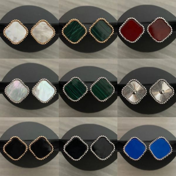 designer earings four leaf clover studs earrings gold plated sweet womens trendy creative silver color luxury earrings fashion jewlery nice, Golden;silver
designer earings four leaf clover studs earrings gold plated sweet womens trendy creative silver color luxury earrings fashion jewlery nice, Golden;silver