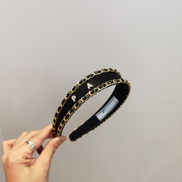 p family designers women luxury headbands with diamond stamp quality black hair hoops for girls makeup brand headband hairjewelry, Silver
p family designers women luxury headbands with diamond stamp quality black hair hoops for girls makeup brand headband hairjewelry, Silver