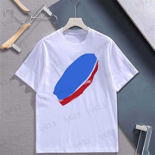 white designer mens t-shirts spring summer dual yarn fashion simple loose luxury brand splice logo printed round neck short sleeve male clot, White;black
white designer mens t-shirts spring summer dual yarn fashion simple loose luxury brand splice logo printed round neck short sleeve male clot, White;black