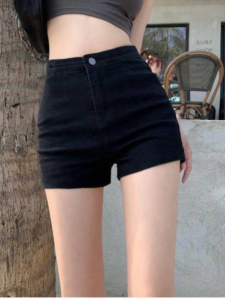 women's shorts y2k denim for women casual hip lift high waist mujer short jeans female 230424, White;black
women's shorts y2k denim for women casual hip lift high waist mujer short jeans female 230424, White;black