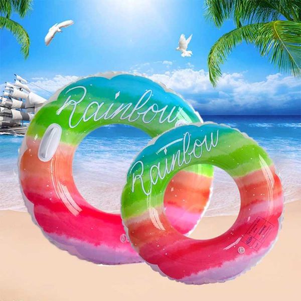 life vest buoy kids inflatable swimming circle thickened pvc rainbow pattern swimming circle swimming pool toys water seat toys j230424
life vest buoy kids inflatable swimming circle thickened pvc rainbow pattern swimming circle swimming pool toys water seat toys j230424