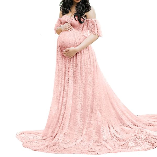 maternity dresse's lace trailing short sleeved long pography flying sleeve es poshoot vestido 230424, White
maternity dresse's lace trailing short sleeved long pography flying sleeve es poshoot vestido 230424, White