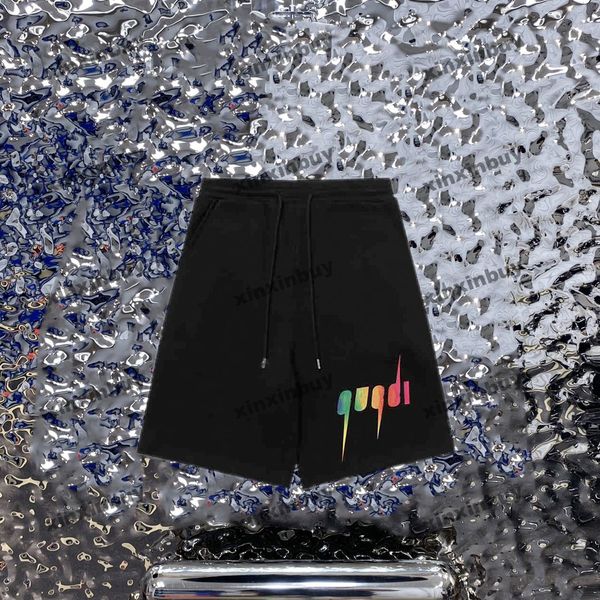 xinxinbuy men women designer shorts pant rainbow lightning letter cotton spring summer brown white black khaki xs-l
xinxinbuy men women designer shorts pant rainbow lightning letter cotton spring summer brown white black khaki xs-l