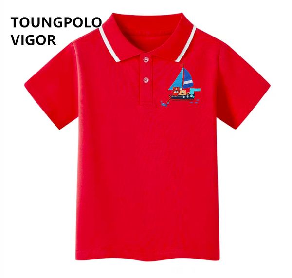 toungpolo vigor kids polo t-shirt boat team competes to design clothes formally for the summer outdoor short shirts for children, Blue
toungpolo vigor kids polo t-shirt boat team competes to design clothes formally for the summer outdoor short shirts for children, Blue