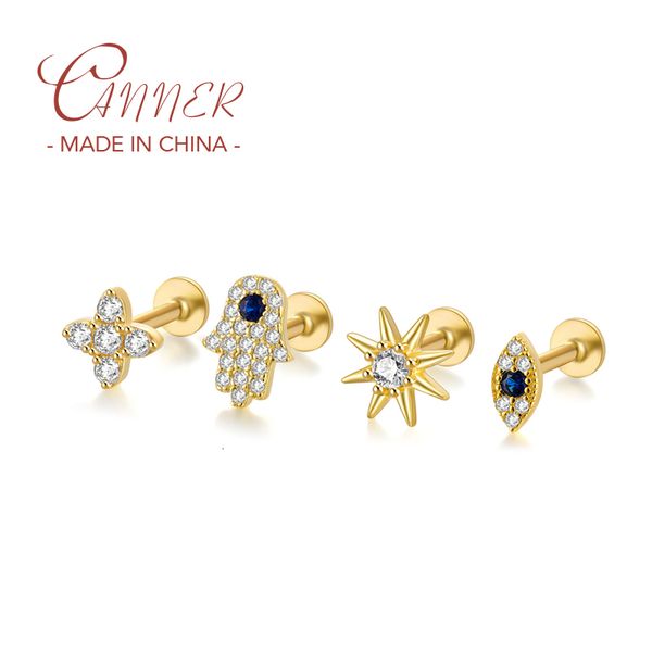 stud canner 925 sterling silver cartilage earring cubic zirconia eyes snake star piercing pendientes plata 925 earrings 1pcs 230424, Golden;silver
stud canner 925 sterling silver cartilage earring cubic zirconia eyes snake star piercing pendientes plata 925 earrings 1pcs 230424, Golden;silver