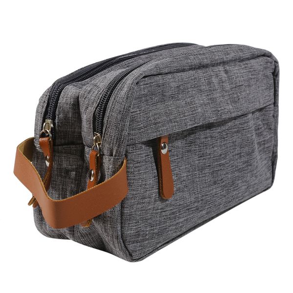 cosmetic bags cases casual canvas cosmetic bag with leather handle travel men wash shaving women toiletry storage waterproof organizer bag 2
cosmetic bags cases casual canvas cosmetic bag with leather handle travel men wash shaving women toiletry storage waterproof organizer bag 2