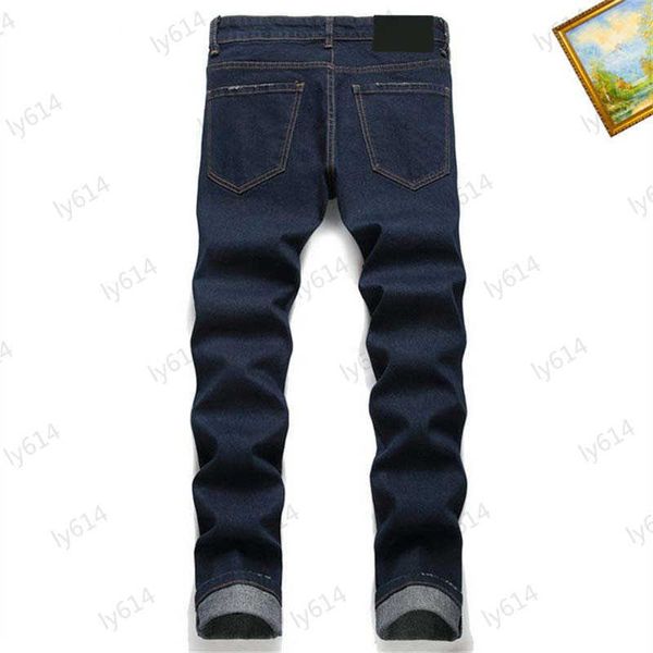 mens jeans luxury drill decoration regular version type casual joker custom fabric solid color slim high waist denim trousers for 1970, Blue
mens jeans luxury drill decoration regular version type casual joker custom fabric solid color slim high waist denim trousers for 1970, Blue
