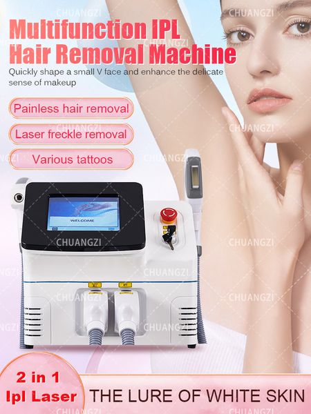 2023 multifunction e-light 2 in 1 opt ipl laser machine tattoo remov machie ce certified nd yag hair remover machine beauty, Black
2023 multifunction e-light 2 in 1 opt ipl laser machine tattoo remov machie ce certified nd yag hair remover machine beauty, Black