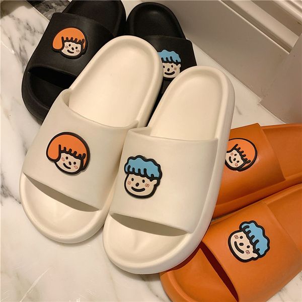 slippers women's summer home indoor bath nonslip nonstinky cute cartoon couple outer wear thick bottom beach sandals 4075 230424, Black
slippers women's summer home indoor bath nonslip nonstinky cute cartoon couple outer wear thick bottom beach sandals 4075 230424, Black