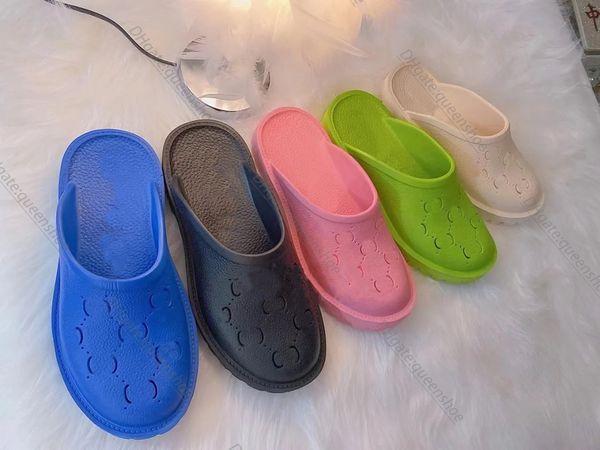 2023 new woman slipper designer slides man slip-on flat sandal perforated rubber platform foam lug sole summer beach luxury fashion leisure, Black
2023 new woman slipper designer slides man slip-on flat sandal perforated rubber platform foam lug sole summer beach luxury fashion leisure, Black