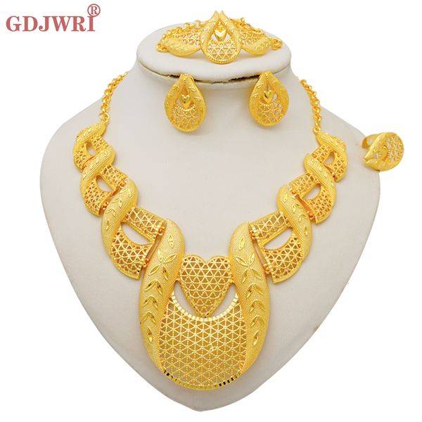 wedding jewelry sets fashion india dubai gold color big necklace earring ring bracelet sets for women african bridal wedding gifts jewelry s, Slivery;golden
wedding jewelry sets fashion india dubai gold color big necklace earring ring bracelet sets for women african bridal wedding gifts jewelry s, Slivery;golden