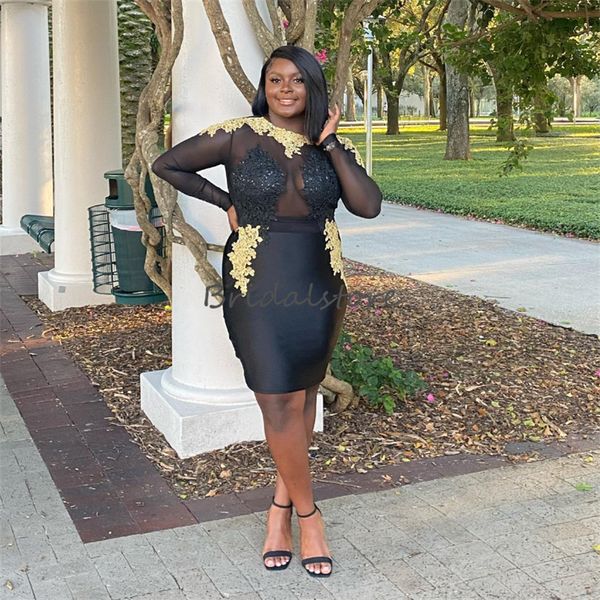 black plus size prom dress with gold lae long sleeve short african evening dresses 2023 elegant women graduation party dress women night for
black plus size prom dress with gold lae long sleeve short african evening dresses 2023 elegant women graduation party dress women night for